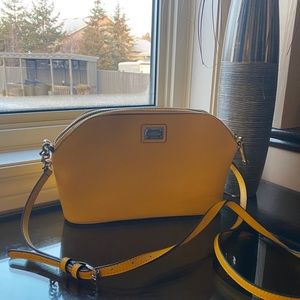 Calvin Klein yellow crossbody bag